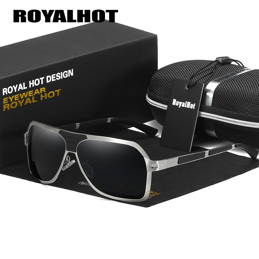 RoyalHot Metal Alloy Polarized Sunglasses UV400