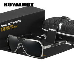RoyalHot Metal Alloy Polarized Sunglasses UV400