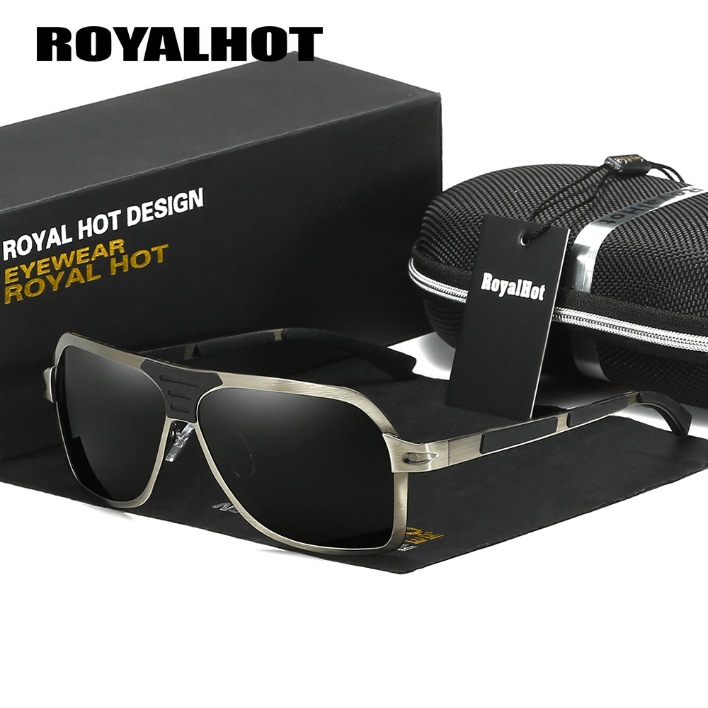 RoyalHot Metal Alloy Polarized Sunglasses UV400