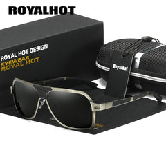 RoyalHot Metal Alloy Polarized Sunglasses UV400