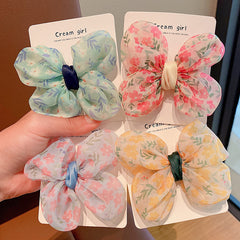 Girls Butterfly Hair Clips Princess Decorative Accessories