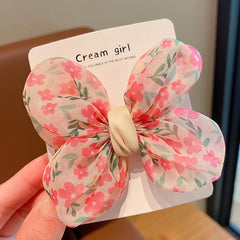 Girls Butterfly Hair Clips Princess Decorative Accessories