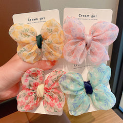 Girls Butterfly Hair Clips Princess Decorative Accessories