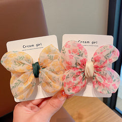 Girls Butterfly Hair Clips Princess Decorative Accessories