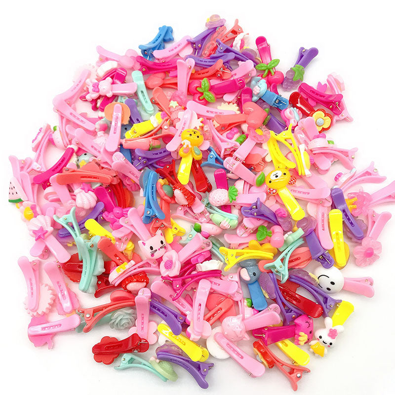 Colorful Animal Flower Hairpins for Girls