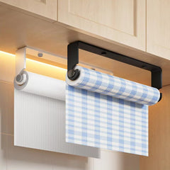 Kitchen Tissue Holder Roll Paper Under Cabinet Storage Rack