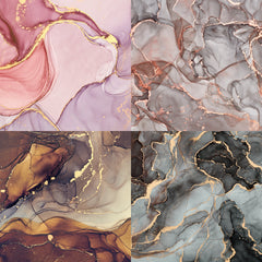 24pcs Gradient Shadow Single Sided Scrapbook Paper Pad