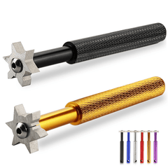 Golf Groove Sharpener Hexagon Sharpener Head Groove Cleaning Tools