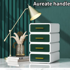 Desktop Drawer Storage Box Stackable Cosmetics Desk Storage Box