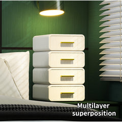 Desktop Drawer Storage Box Stackable Cosmetics Desk Storage Box