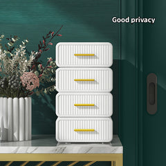Desktop Drawer Storage Box Stackable Cosmetics Desk Storage Box