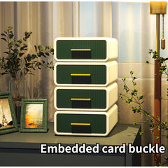 Desktop Drawer Storage Box Stackable Cosmetics Desk Storage Box