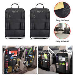 Car Backseat Organizer with Tablet Holder for Travel Road Trip