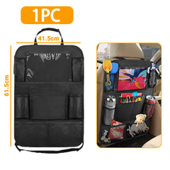 Car Backseat Organizer with Tablet Holder for Travel Road Trip