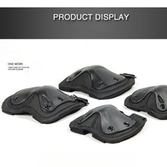 Outdoor Elbow Guard Set Knee Support For Mountaineering