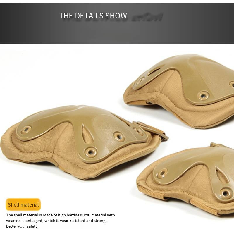 Outdoor Elbow Guard Set Knee Support For Mountaineering