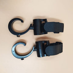 2Pcs Baby Stroller Hooks Mummy Bag Handle Holder Hook