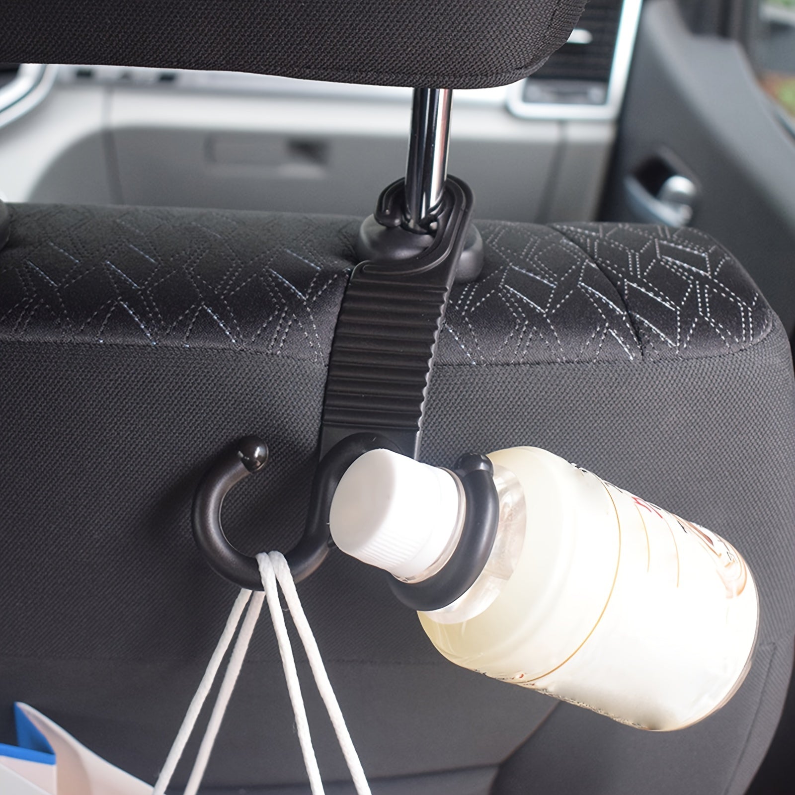 Car Hook Seat Back Holder For Grocery Bag Handbags Purses