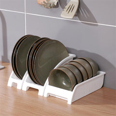 1pc Dish Drainage Storage Rack Tableware Organizer Shelf