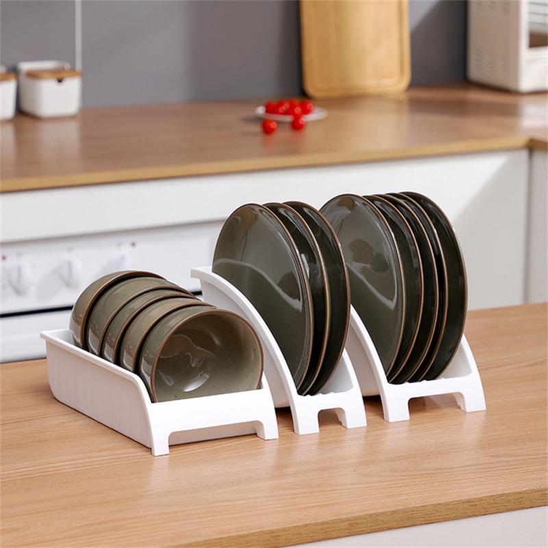 1pc Dish Drainage Storage Rack Tableware Organizer Shelf