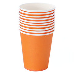 10pcs 8.5oz Disposable Party Cups Coffee Juice Tea Cup for Events