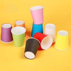 10pcs 8.5oz Disposable Party Cups Coffee Juice Tea Cup for Events