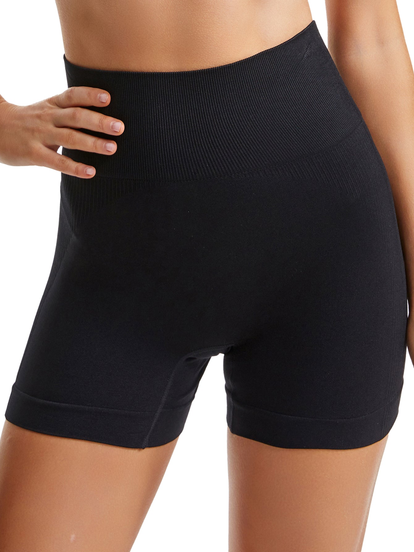 High Waist Yoga Shorts Butt Lifting Biker Shorts Women's Activewear