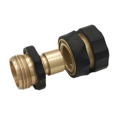 Quick Connect Garden Hose Fitting 3/4 Inch Male Female with Control Valve
