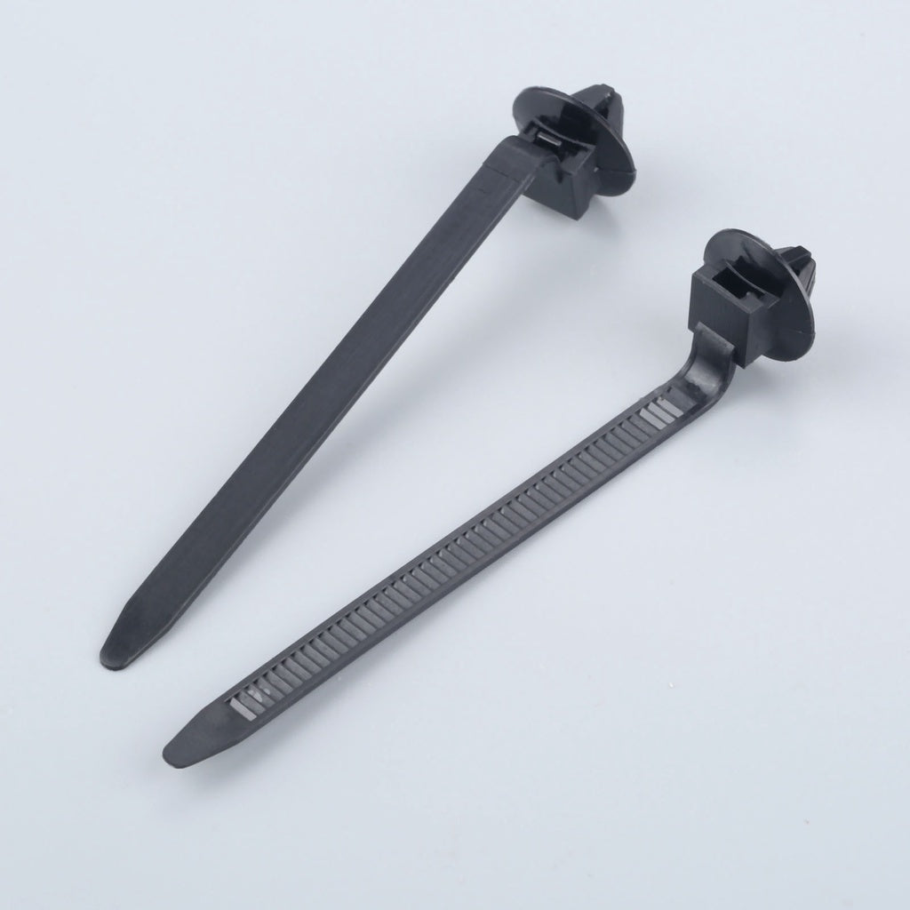 20pcs Car Nylon Tie Wrap Cable Fasteners Clips Auto Fastening Zip Strap
