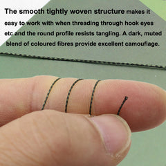 20m 787 4inch Carp Fishing Line Soft Hook Link 8 strand Braided Line