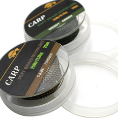 20m 787 4inch Carp Fishing Line Soft Hook Link 8 strand Braided Line