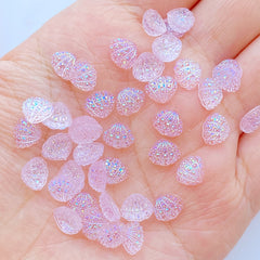 20pcs Mini Shell Flat Back Resin Cabochons DIY Jewelry Craft