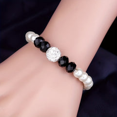 4pcs Earrings Bracelet Necklace Jewelry Set Dainty Accessories Noble Party Decor