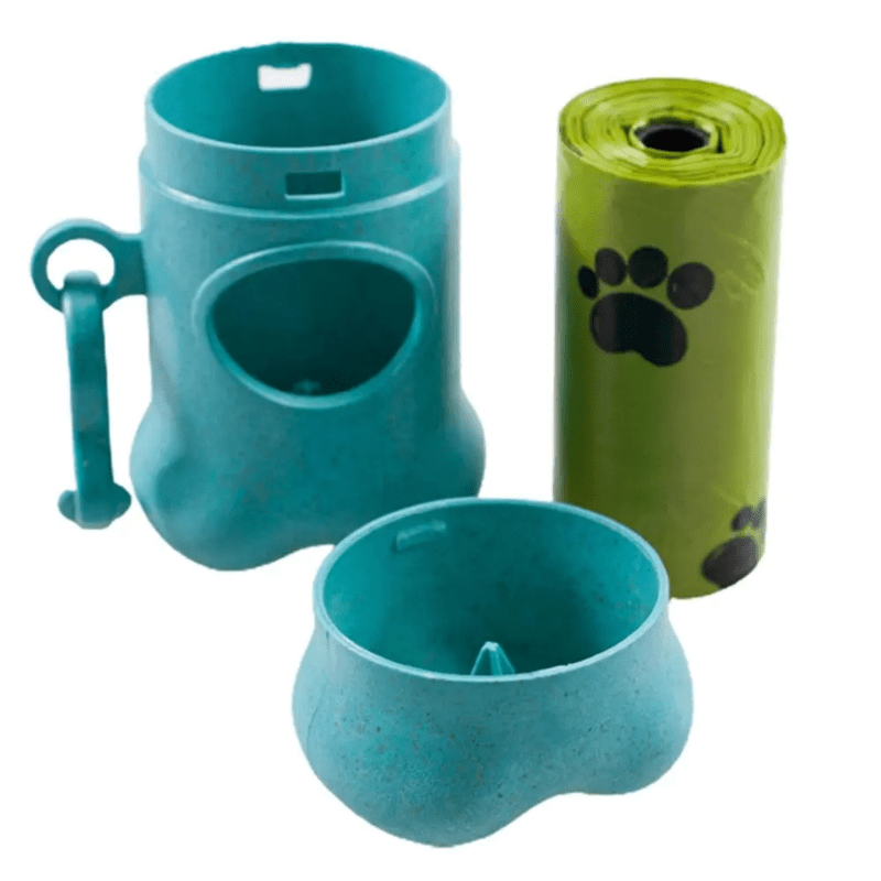 Convenient Waste Bag Dispenser for Pet Dog Poo - Outdoor