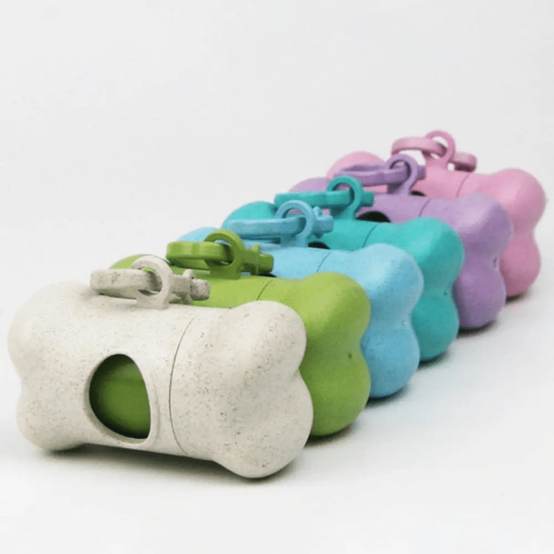 Convenient Waste Bag Dispenser for Pet Dog Poo - Outdoor