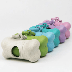 Convenient Waste Bag Dispenser for Pet Dog Poo - Outdoor