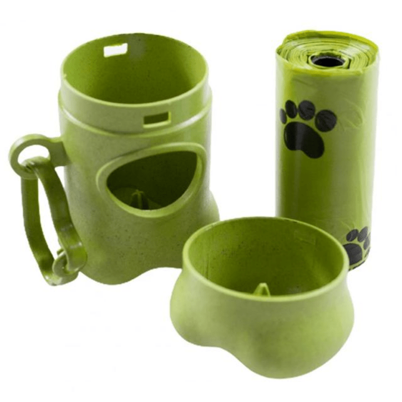 Convenient Waste Bag Dispenser for Pet Dog Poo - Outdoor