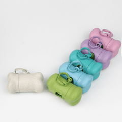 Convenient Waste Bag Dispenser for Pet Dog Poo - Outdoor