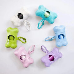 Convenient Waste Bag Dispenser for Pet Dog Poo - Outdoor