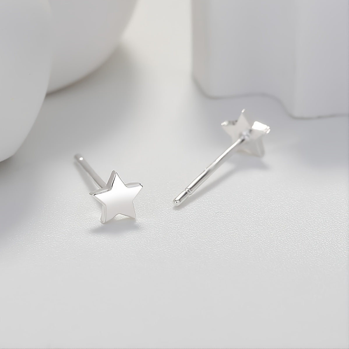 Mini Star Stud Earrings for Girls Kids