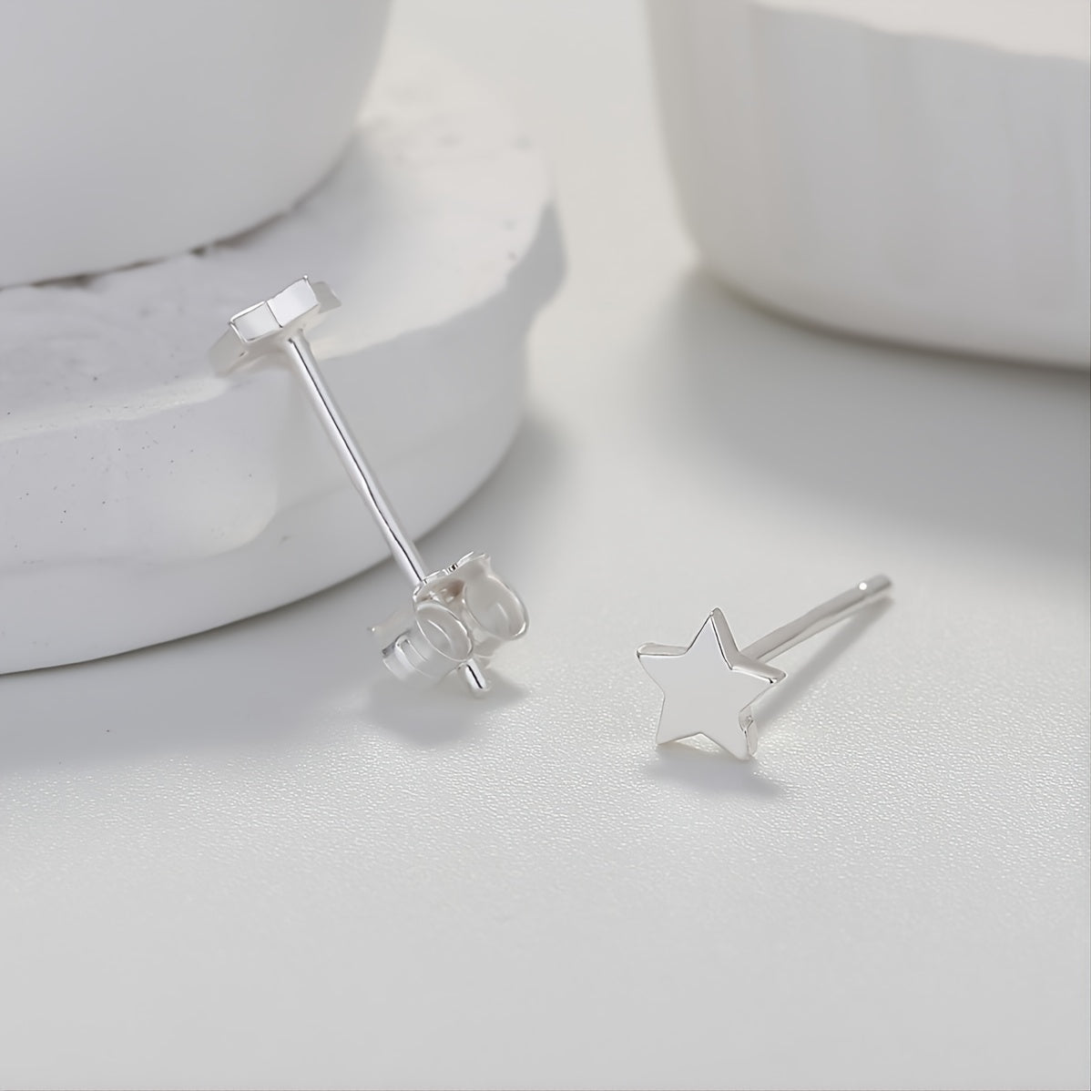 Mini Star Stud Earrings for Girls Kids