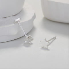 Mini Star Stud Earrings for Girls Kids