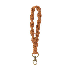 Hand Woven Cotton Rope Keychain Bracelet for Girls Wristband