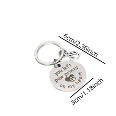Creative Cat Paw Keychain Bag Backpack Car Key Pendant Ornament