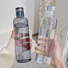1pc Sports Water Bottles Leak Proof Plastic 500ml 700ml