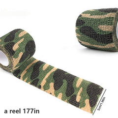 Camouflage Tape Self Adhesive Non Woven Fabric For Cycling