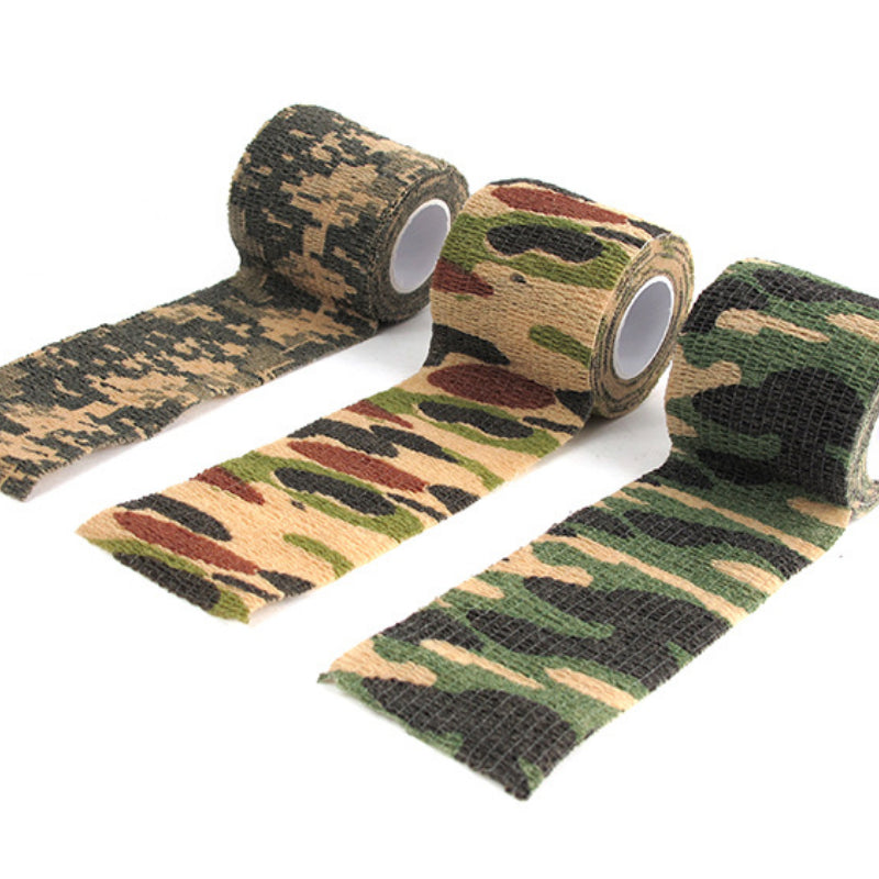 Camouflage Tape Self Adhesive Non Woven Fabric For Cycling