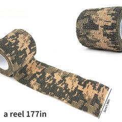 Camouflage Tape Self Adhesive Non Woven Fabric For Cycling
