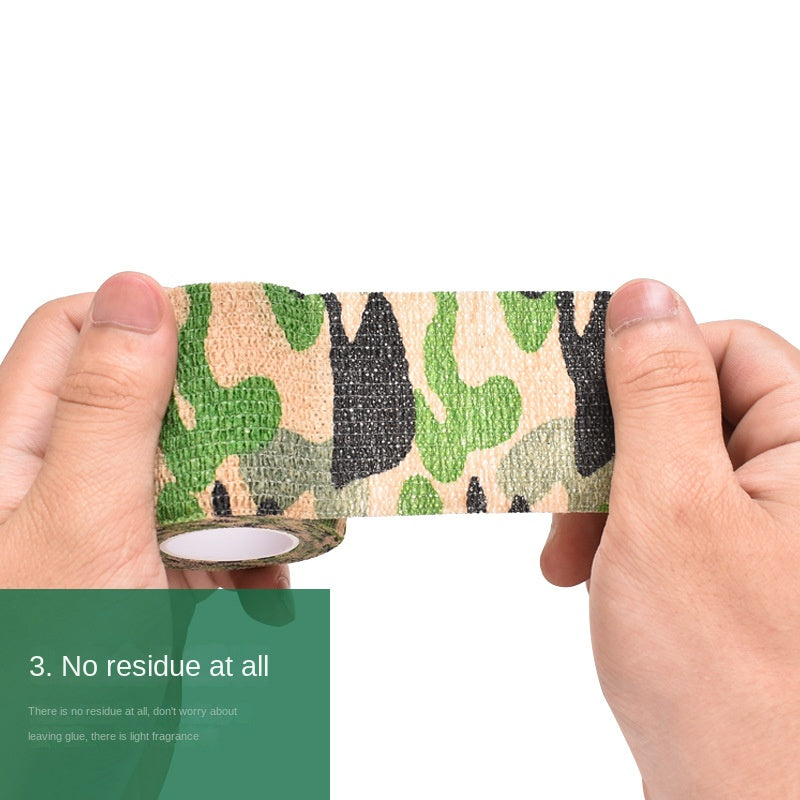 Camouflage Tape Self Adhesive Non Woven Fabric For Cycling