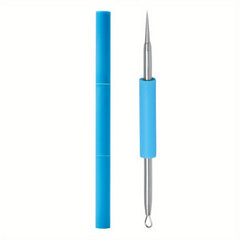 Double-Head Stainless Steel Acne Needle for Blackhead Removal